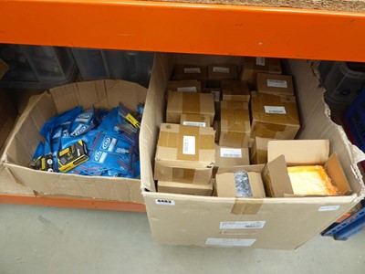 Lot 4483 - 2 boxes containing an assortment of items to...