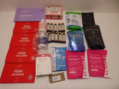 Lot 2412 - Selection of various Collagen supplements