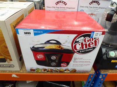 Lot 3093 - Go Chef 8-in-1 cooker