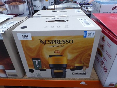 Lot 3094 - Nespresso De'Longhi Vertuo Pop coffee machine