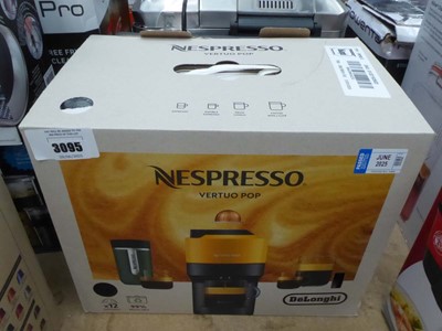 Lot 3095 - Nespresso De'Longhi Vertuo Pop coffee machine
