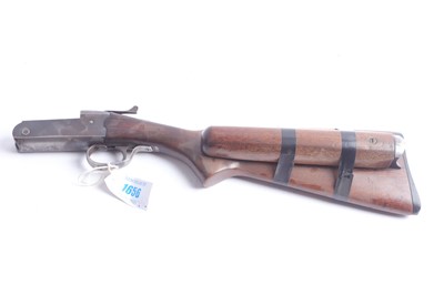 Lot 1656 - (S2) The stock, action and forend of a 12 Bore...
