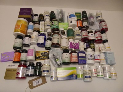 Lot 2415 - Selection of various food supplements