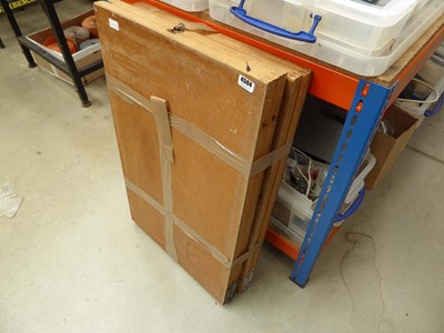 Lot 4504 - 2 fold up wallpaper pasting tables