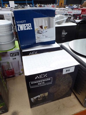Lot 3111 - 2 Modern Design dinnerware sets and box of...