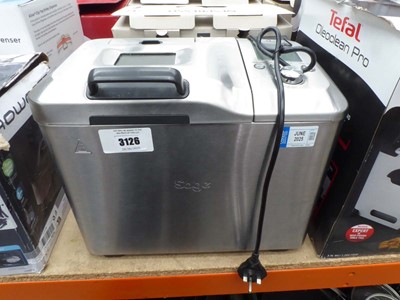 Lot 3126 - Sage bread maker, unboxed