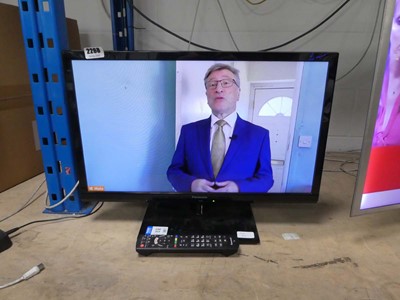 Lot 2268 - Panasonic 24" TV set TX24CS500B with stand and...