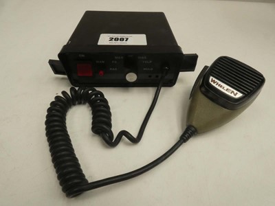 Lot 2007 - Whelen 295HFSC9 self-contained dual-tone siren...