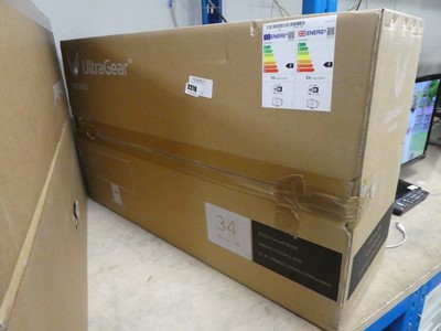 Lot 2276 - Boxed LG Ultra Gear 34GS95QE 34" OLED curved...