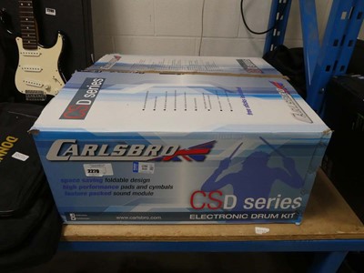 Lot 2279 - Carlspro CSD series electronic drum kit