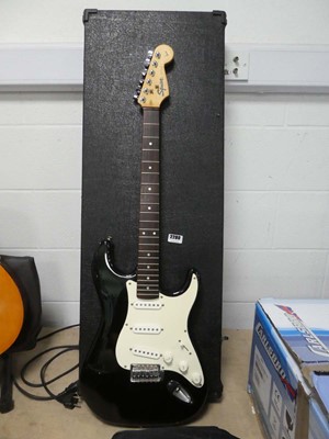 Lot 2280 - Squire Strat 6 string electric guitar with...