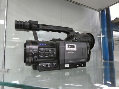 Lot 2296 - Panasonic DVM1008 video camera