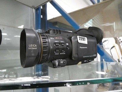 Lot 2297 - Panasonic DVC30 video camera