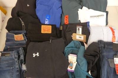 Lot 1406 - Approx. 15 branded items of clothing to...