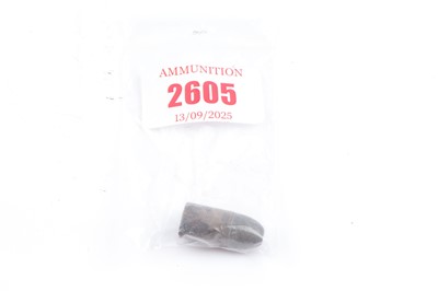 Lot 2605 - (S1) A scarce 15mm pinfire revolver cartridge...