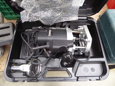 Lot 4581 - Trend 240v router in carry case