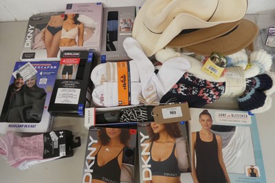 Lot 1411 - Mixed lot of mens and womens underwear, socks,...