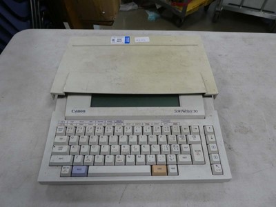 Lot 2248 - Canon Star writer 30 word processor, with a...