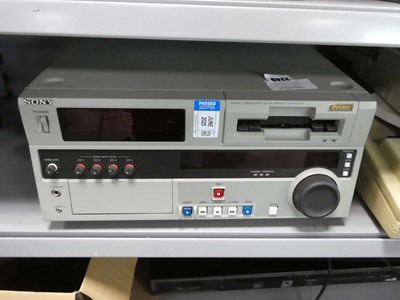 Lot 2249 - Sony DSR1800AP digital video cassette recorder