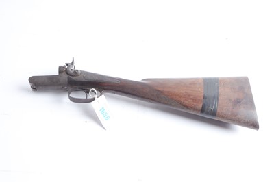 Lot 1658 - (S2) The stock action and forend of a 12 bore...