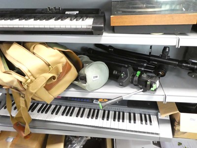 Lot 2250 - Selection of camera bags, tripods etc.