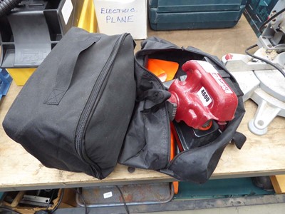 Lot 4600 - Caravan hitch clamp and Dometice electric pump