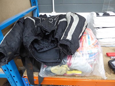 Lot 4564 - Qty of motorcycle protective clothing to...