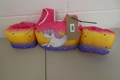 Lot 1415 - Paddle Pals Unicorn body glove