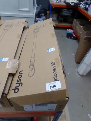 Lot 3140 - Handheld Dyson V10 with pole head, various...