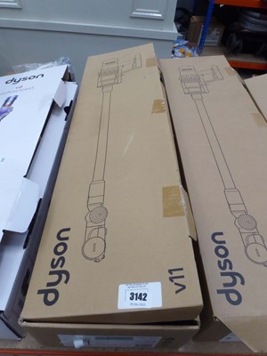 Lot 3142 - Handheld Dyson V11, with pole head, various...