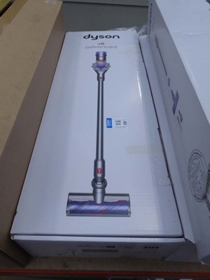 Lot 3144 - Handheld Dyson V8 Advanced, with pole head,...