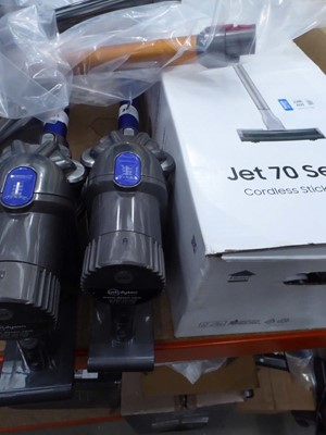 Lot 3150 - Handheld Dyson DC44 with pole and head, no...