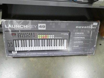 Lot 2262 - Launch key 49 keyboard, boxed