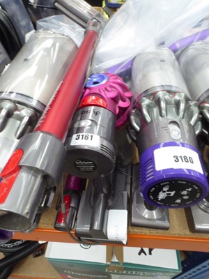 Lot 3161 - Handheld Dyson V7 with pole head, and charger
