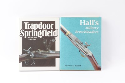 Lot 1177 - 2 Vols: Trapdoor Springfield by M D Bud Waite...