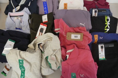 Lot 1423 - Approx. 15 branded items of clothing to...