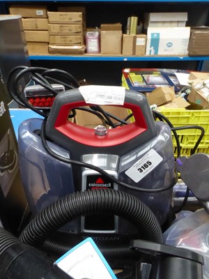 Lot 3165 - Unboxed Bissell spot clean proheat carpet and...