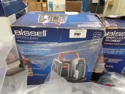 Lot 3167 - Bissell spot clean proheat carpet and...
