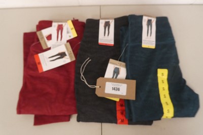 Lot 1436 - Approx. 20 Mondetta high waist leggings