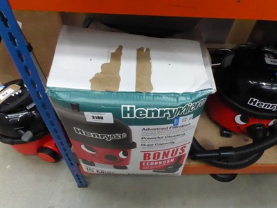 Lot 3180 - Henry Micro Vacuum Cleaner with box