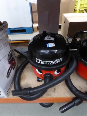 Lot 3182 - Henry Micro Vacuum Cleaner with pipe and pole