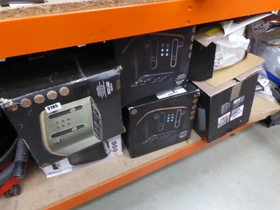 Lot 3185 - Approx. 6 toasters