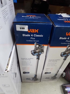 Lot 3199 - Vax Blade 4 Classic Plus cordless vacuum
