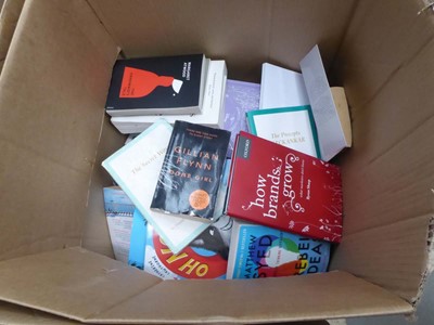 Lot 3208 - Box of various fiction books