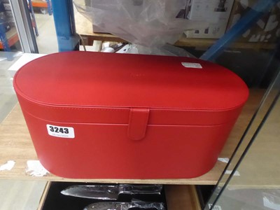 Lot 3243 - Dyson Air Wrap leather carry case with...