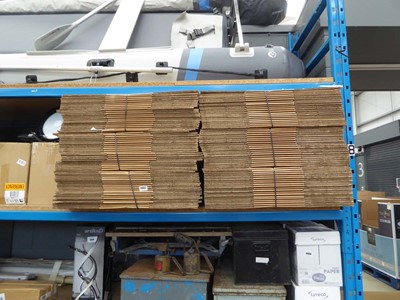 Lot 4652 - Quantity of flatpack cardboard boxes