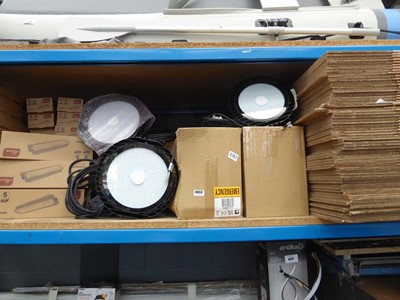 Lot 4653 - Quantity of exterior LED lighting