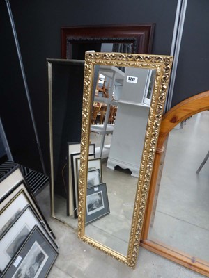 Lot 5247 - 3 rectangular framed mirrors