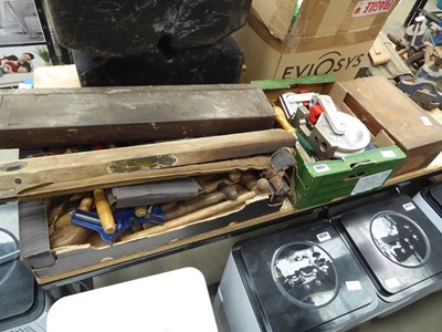 Lot 4651 - 3 boxes of assorted tools inc. Record multi...