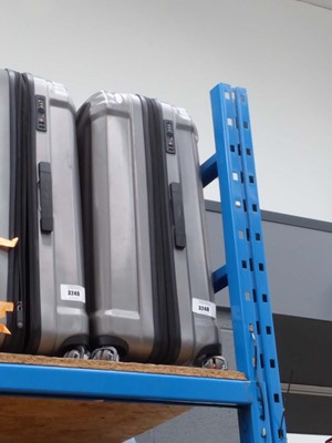 Lot 3248 - Large hard shelled Samsonite suitcase